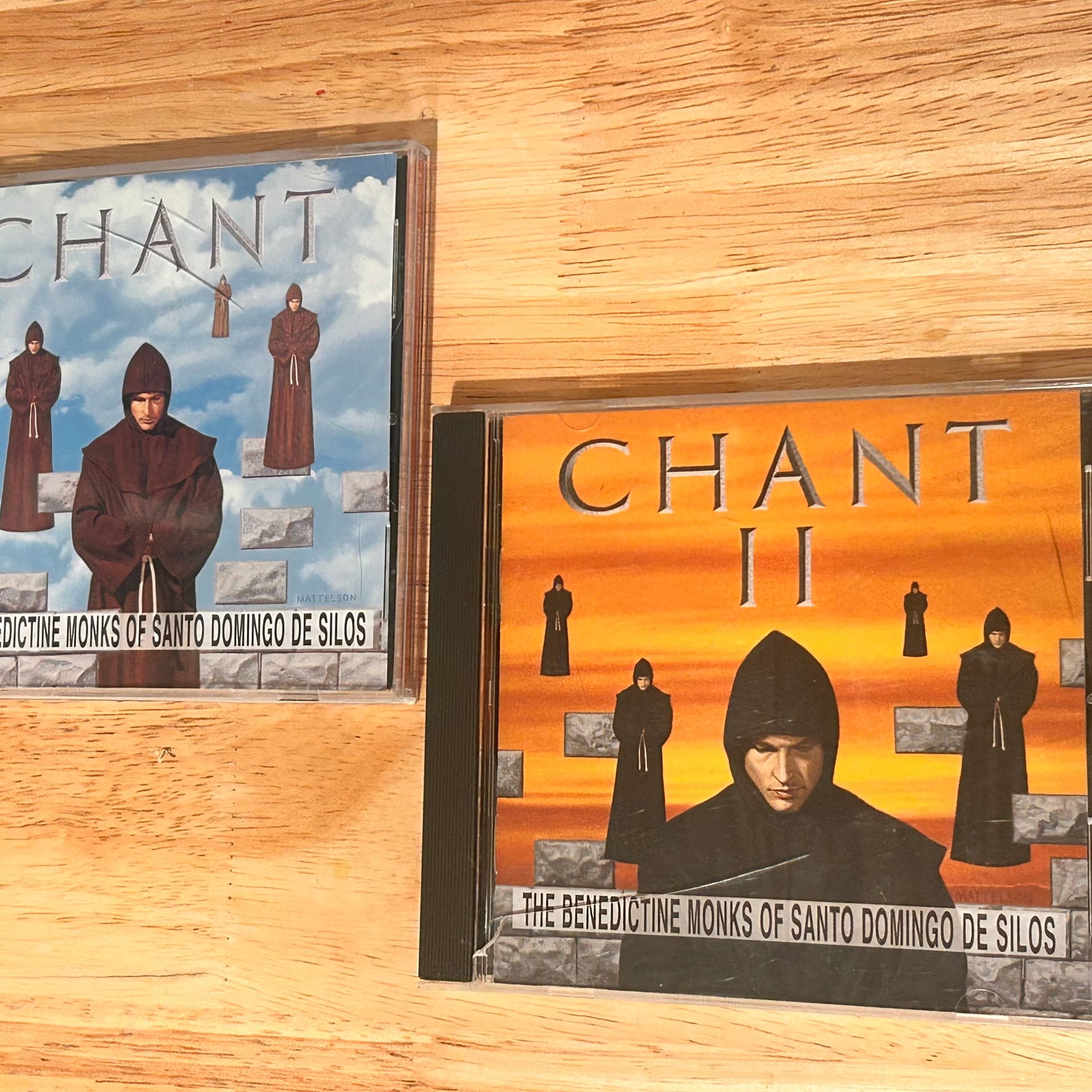 Set of Chant I & Chant II - The Benedictine Monks of Santo Domingo de Silos CDs 1