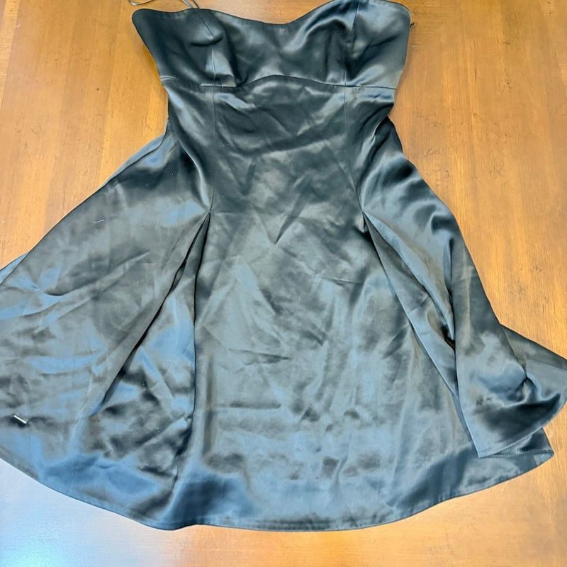 Reformation Johan Satin Dress 3