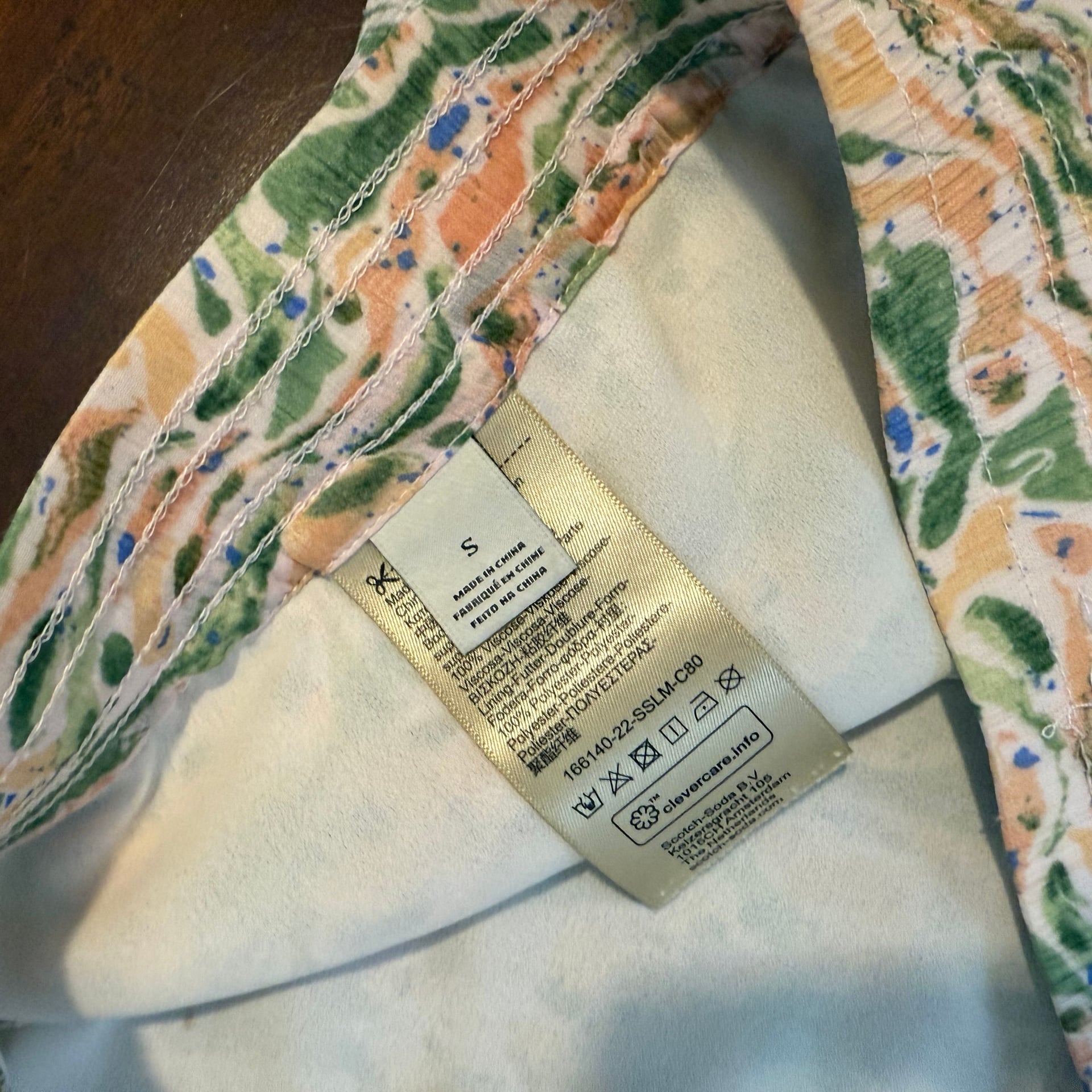 Scotch & Soda Floral Printed Shirt The Pool Sides 3