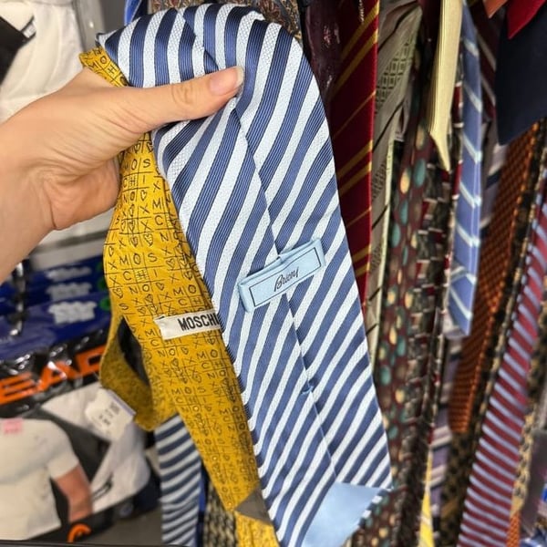 Designer Vintage Silk Necktie