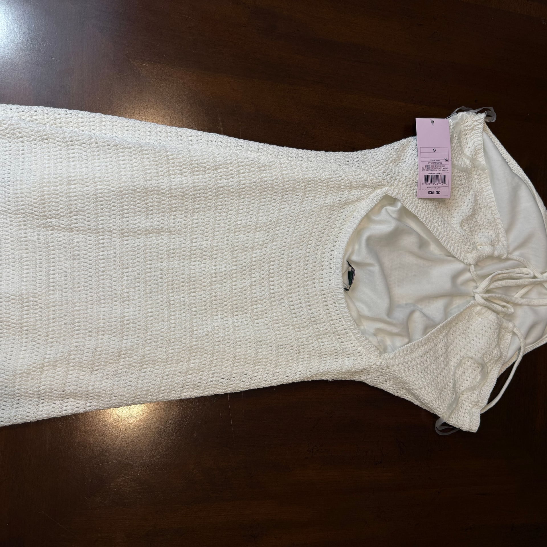 New Wild Fable Off-White Knit Sweater - Size S 3