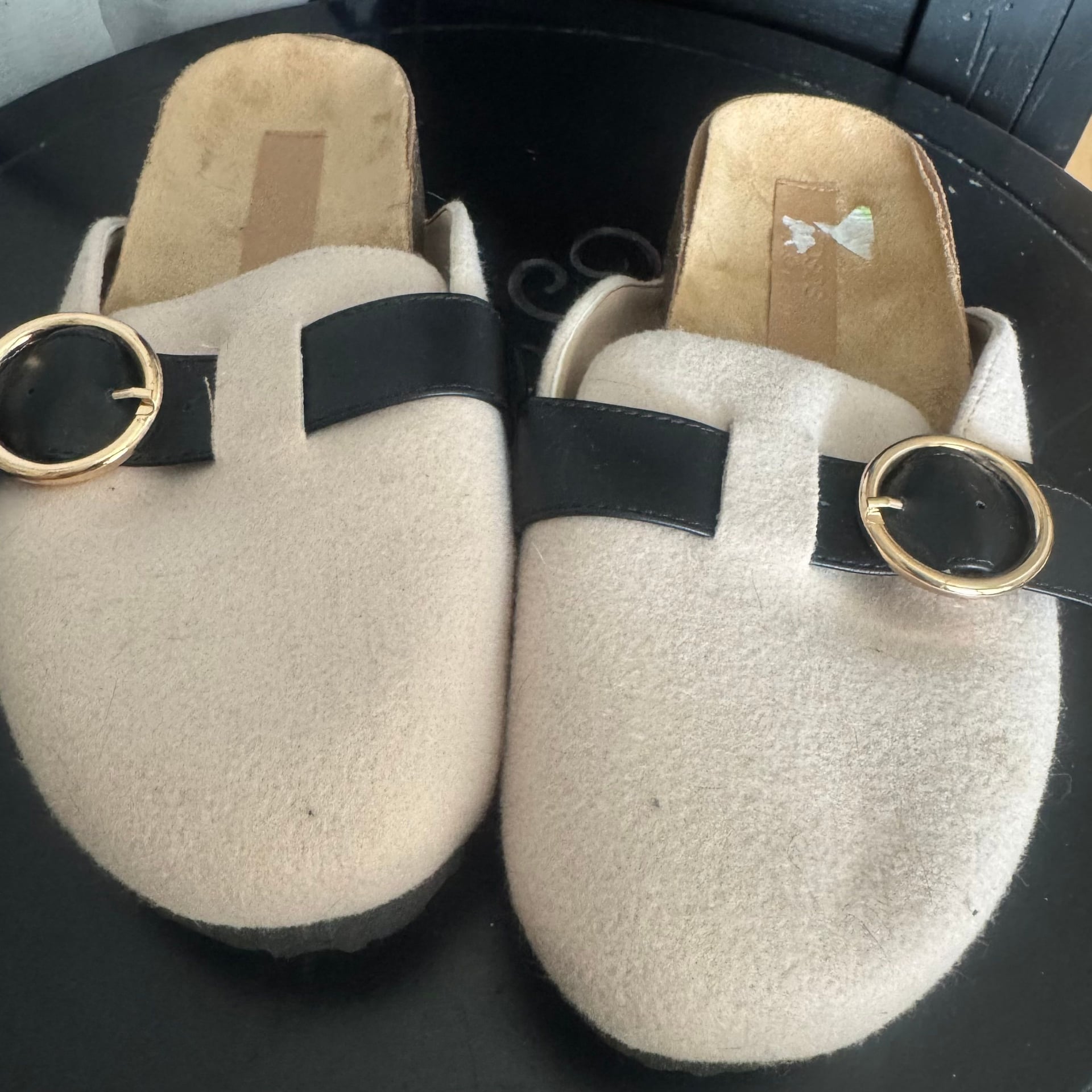 ASOS mule clogs in cream Size 8 2