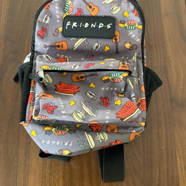 Friends TV Show Icons Collage Mini Backpack