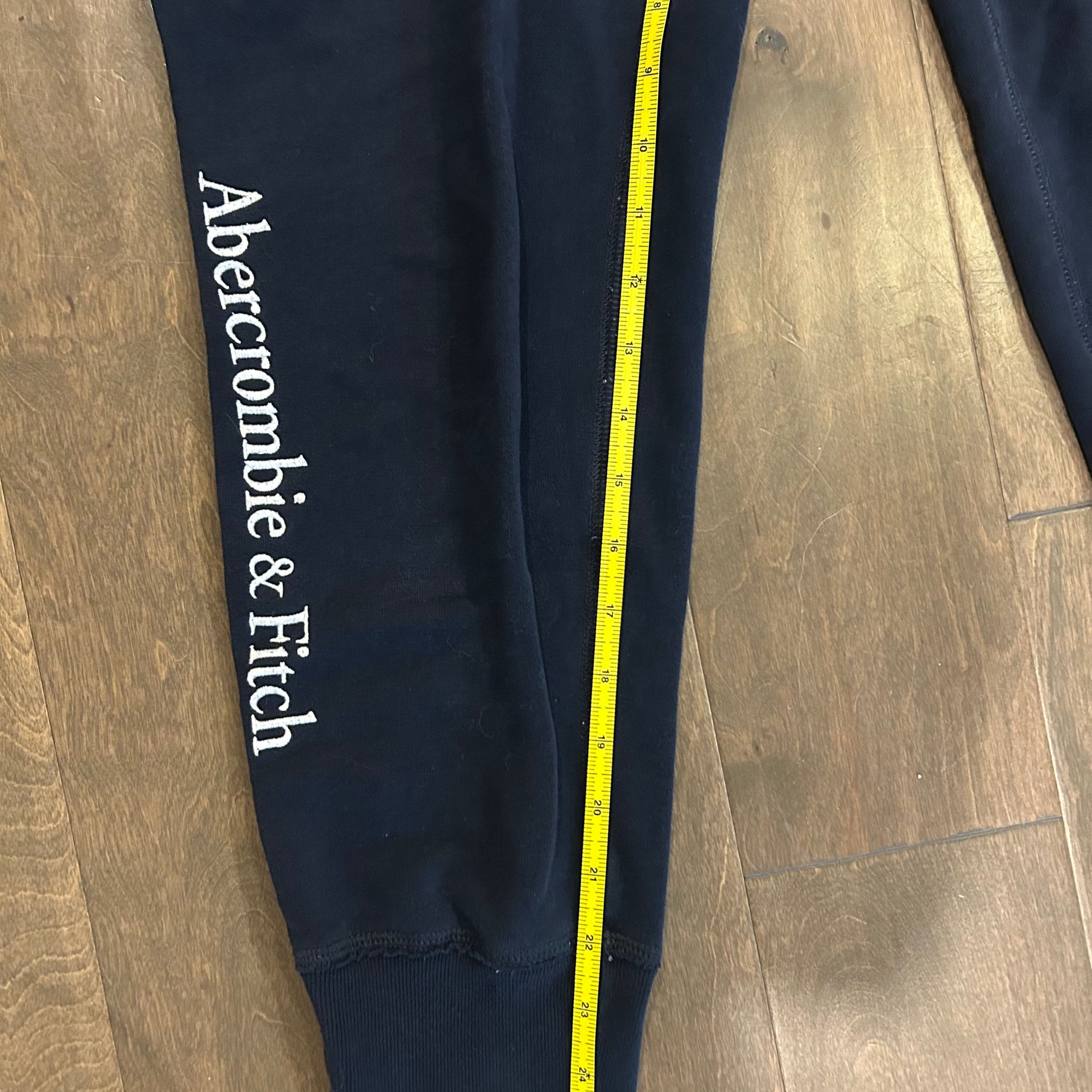 Abercrombie & Fitch fleece sweatpants Navy L 3