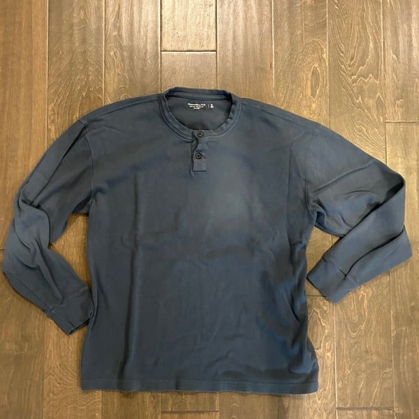 Abercrombie & Fitch Men's Soft AF Crew Neck Long Sleeve T-Shirt