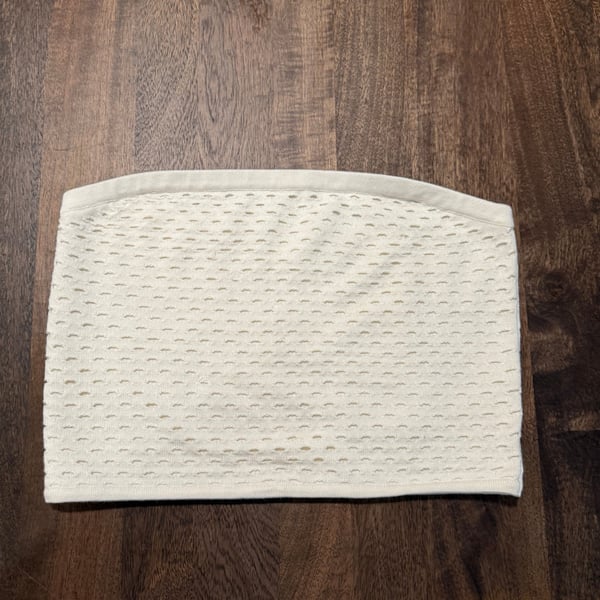 Aerie crochet ivory Tube Top