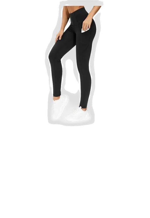 The Gym People Thick High Waist Yoga Pants with Pockets, Tummy Control Workout Running Yoga Leggings for Women 2