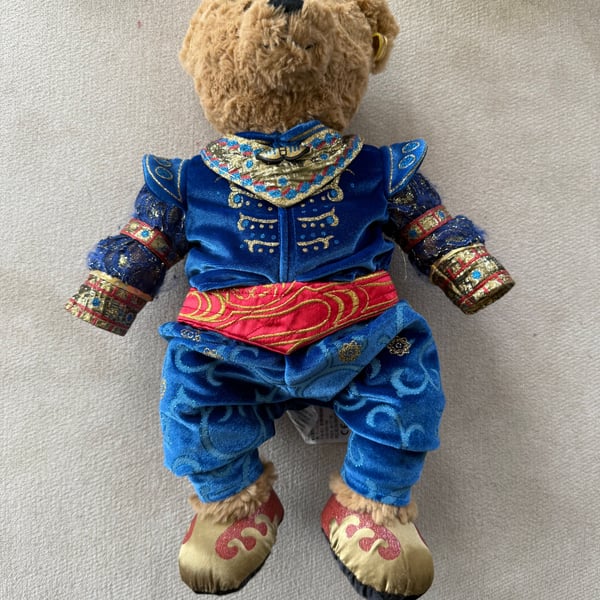 Disney Aladdin Broadway Musical Genie Plush Teddy Bear Stuffed Animal