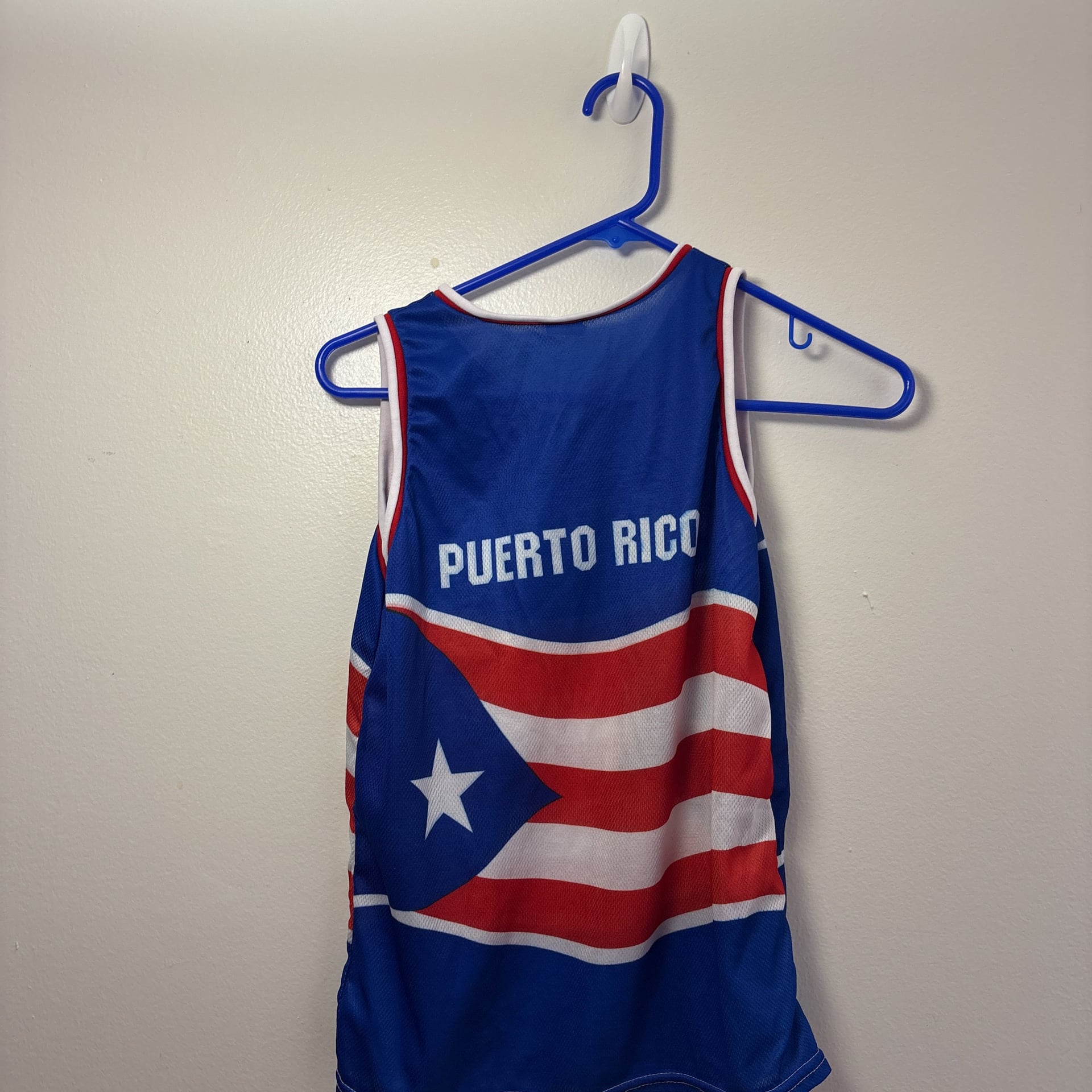 Puerto Rico Flag Tank Top Souvenirs, Adult Sizes, Flag on Both Sides K14/16 4