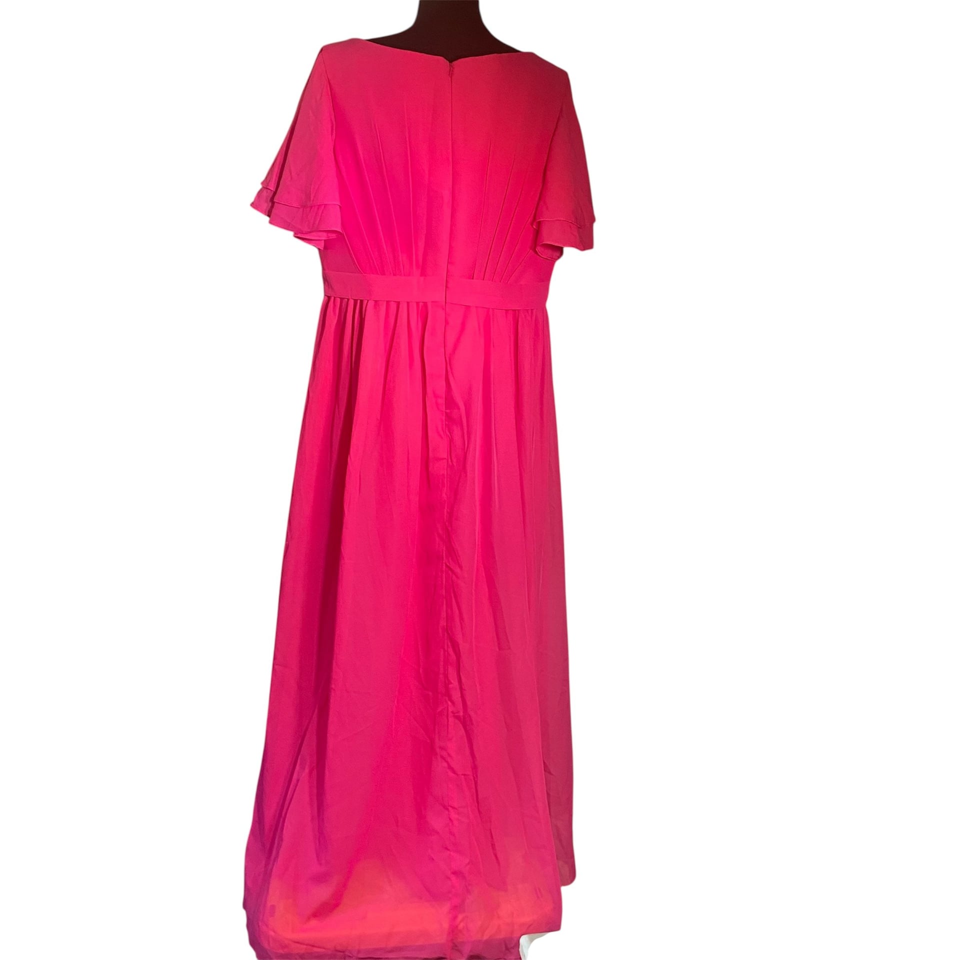 Formal Dress Womens Size 18W Maxi Dress MSRP $124-$180 NWT Padded Hidden Zip 3