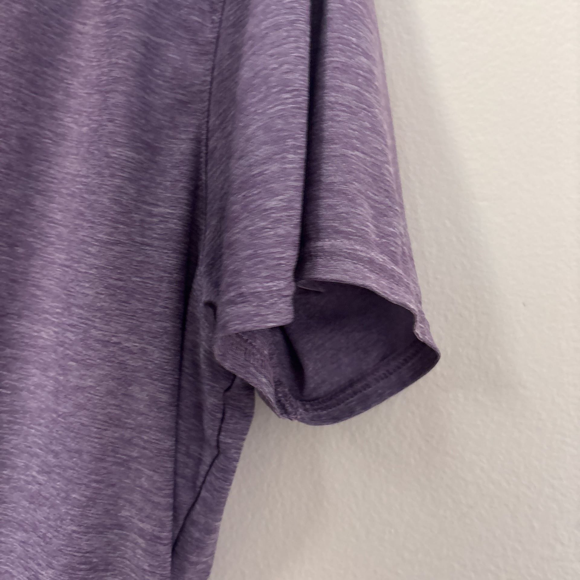 Eddie Bauer Polo Shirt in Heathered Purple, Size M 5