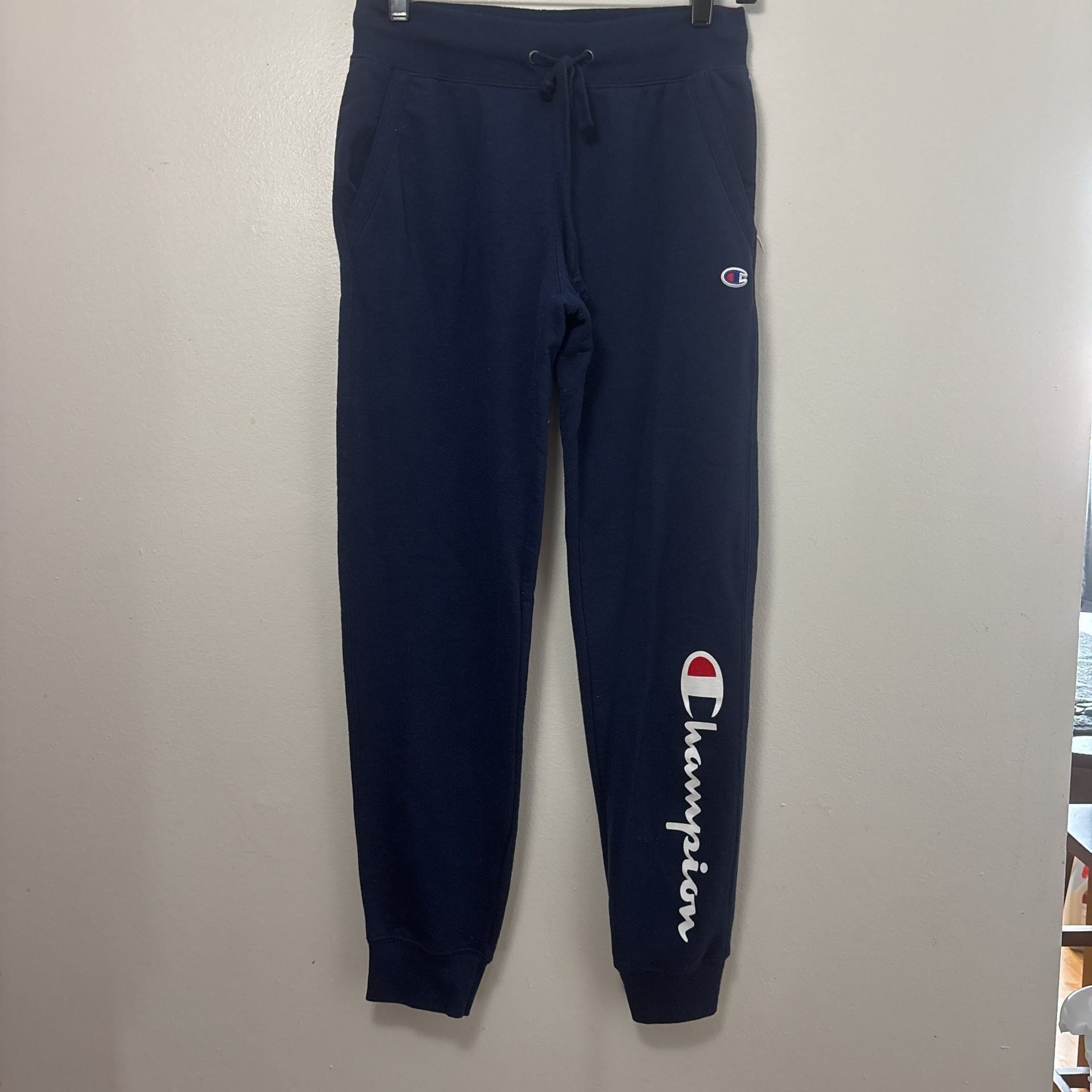 Champion Navy Blue Powerblend Fleece Jogger Sweatpants 2