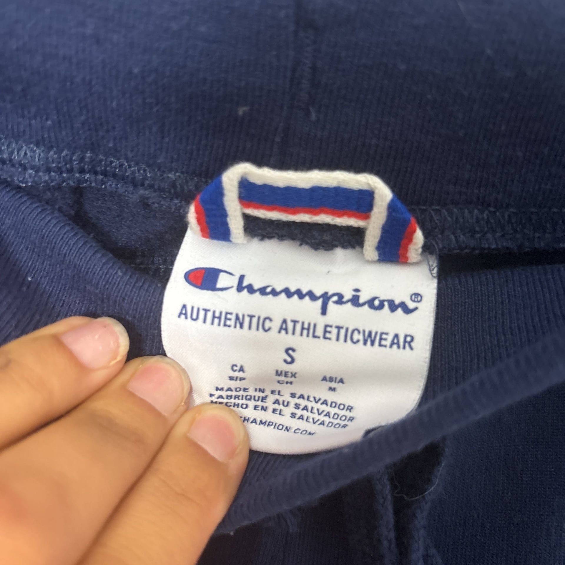 Champion Navy Blue Powerblend Fleece Jogger Sweatpants 5