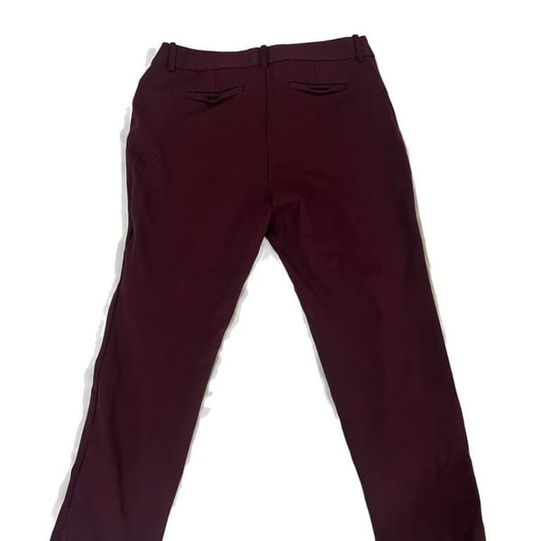 Liz Claiborne Emma Eggplant Purple Stretch Career Pants