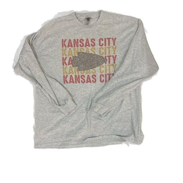 Kansas City Cheetah Arrowhead Long Sleeve