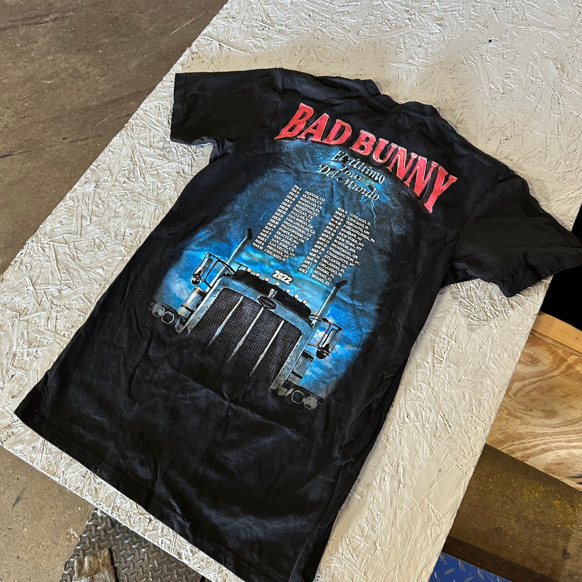 Bad Bunny El Último Tour Del Mundo Official Merch 2022 3