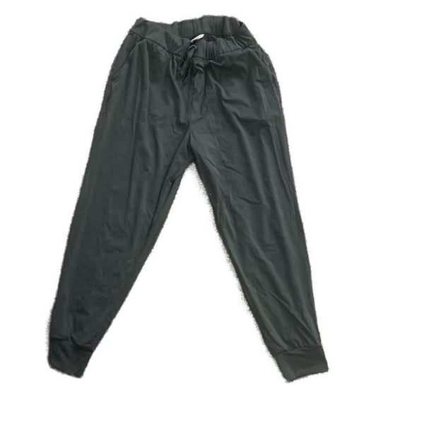 Sage Collective XL Jogger Pants Green Pull On Drawstring Stretch Pockets Women's