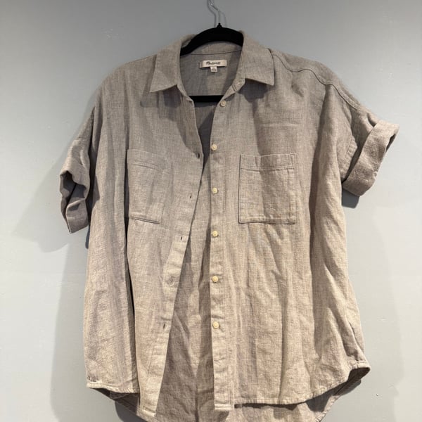 Madewell Short-Sleeve Button-Up Shirt