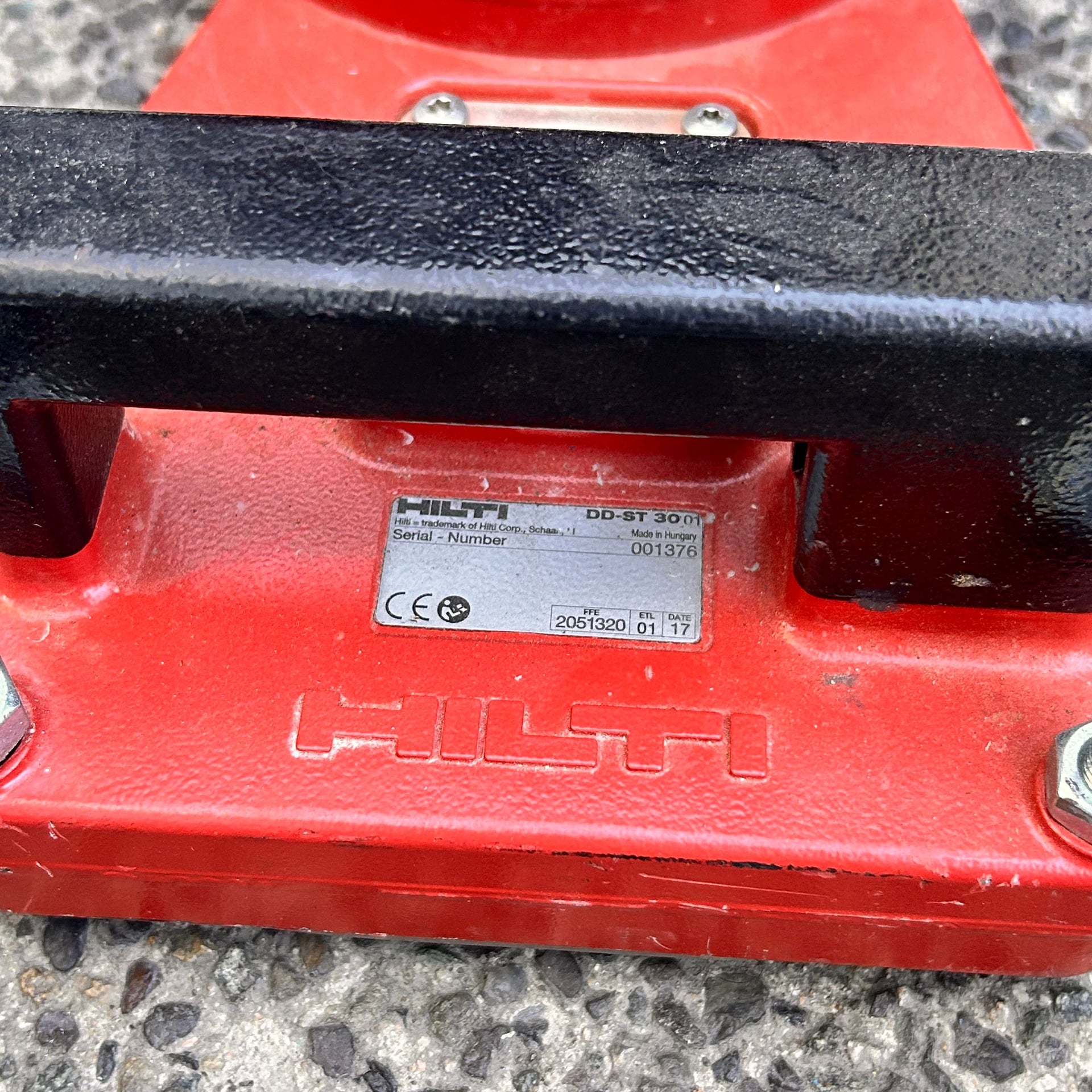 Hilti DD-ST 30 Core Drill Stand w/ Base – Complete Unit – Rare – Pre-Owned
5