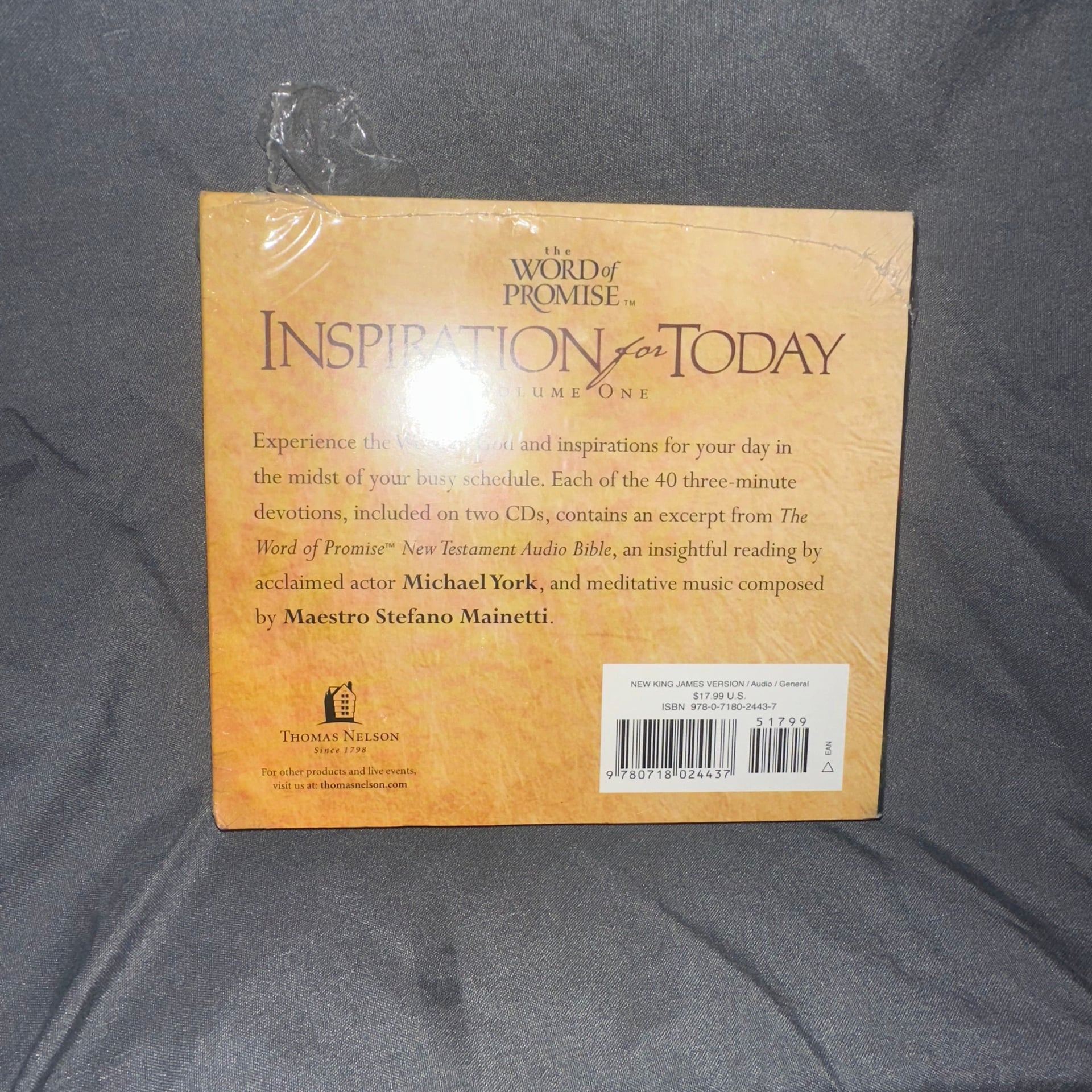 The Word of Promise Audio Bible NKJV 79 CD Box Set Complete Bible 3