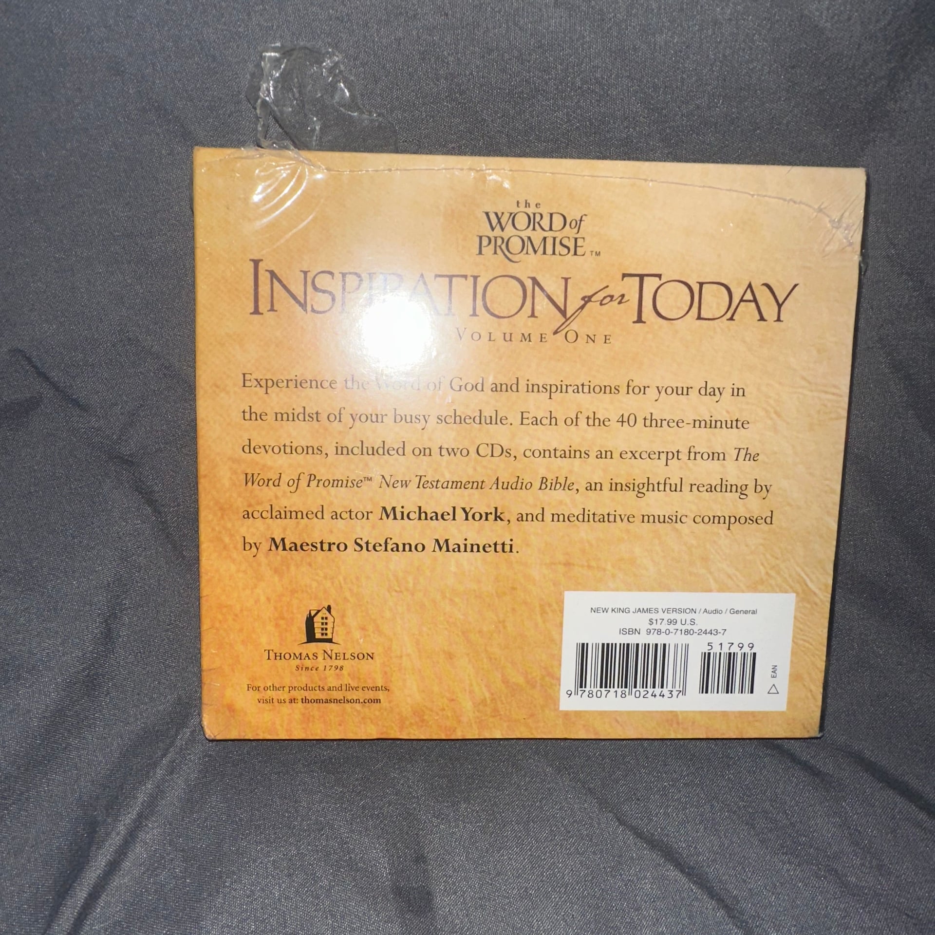 The Word of Promise Audio Bible NKJV 79 CD Box Set Complete Bible 4
