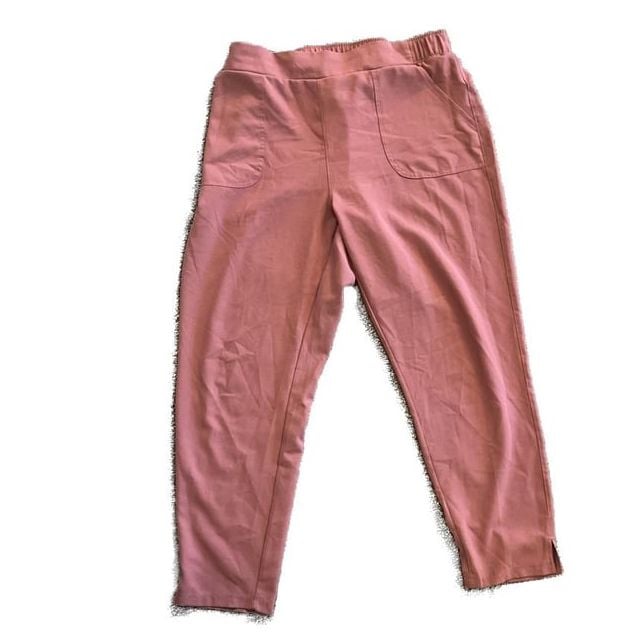 32 Degrees Women's Garnet Rose Pink Pull-On Joggers 2