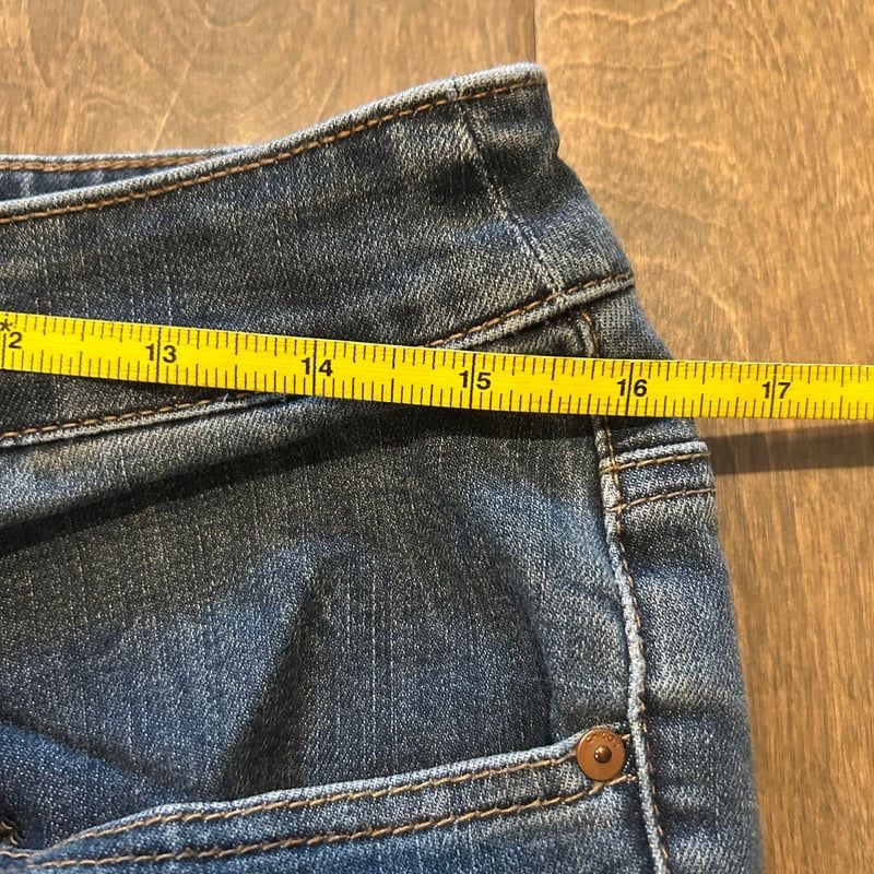 Chico's Platinum Boyfriend Mid Rise Blue Denim Jeans Size 0.5 (6) 5