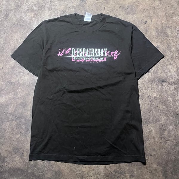 D'Espairsray band T-shirt  Rockstar Taste Of Chaos 2008 Large 
