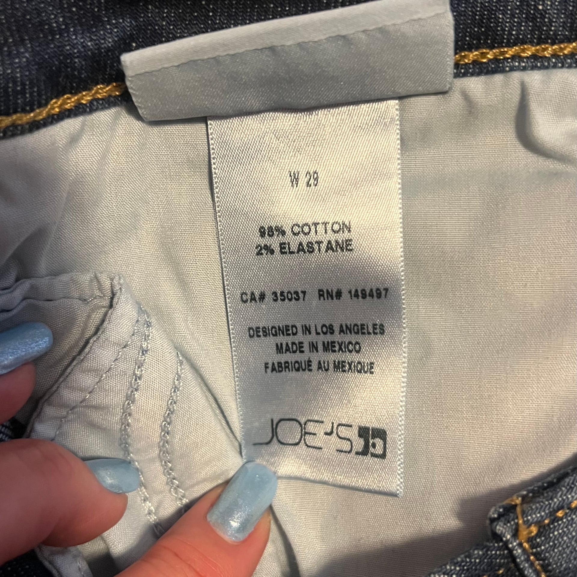 THE LARA – Joe’s Jeans Mid Rise Cigarette ankle women’s jeans Size 29 !!!! 7