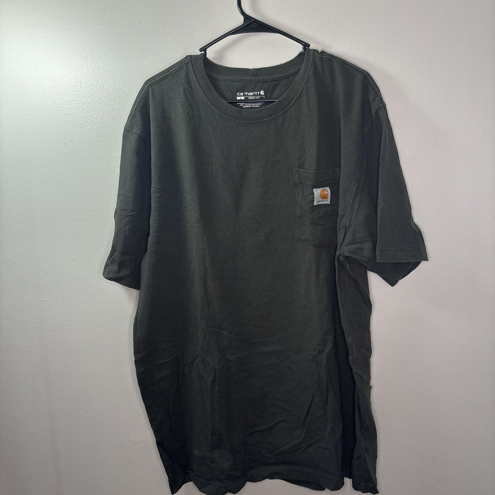 Carhartt Men's Loose Fit Heavyweight Short-Sleeve Pocket T-Shirt 2