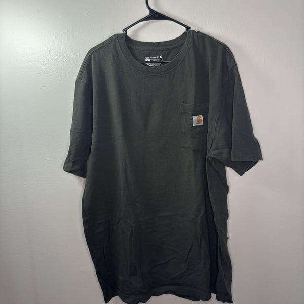 Carhartt Men's Loose Fit Heavyweight Short-Sleeve Pocket T-Shirt