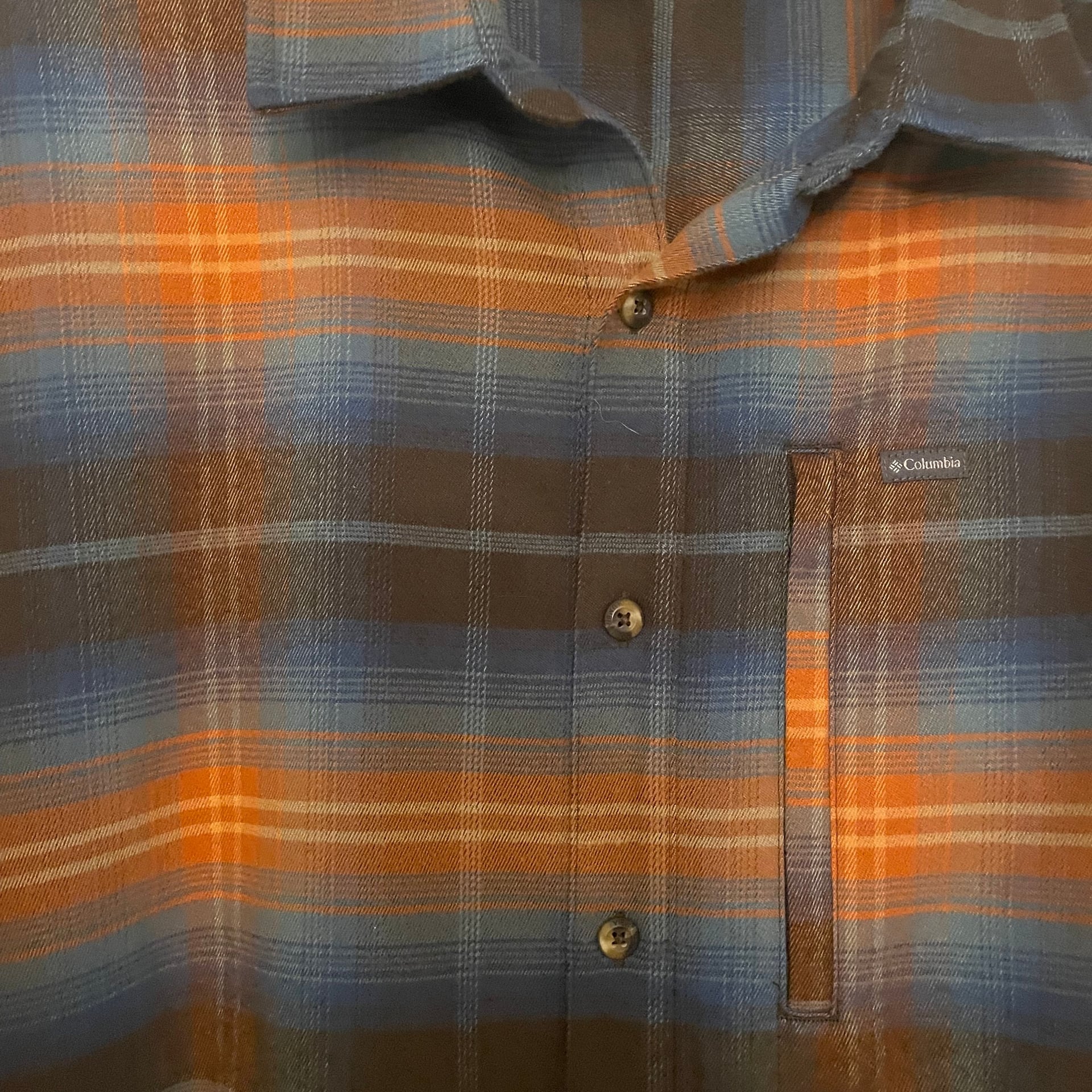Columbia Elements II Men's Flannel Shirt Oversized Fall Staple Gorpcore Normcore
2