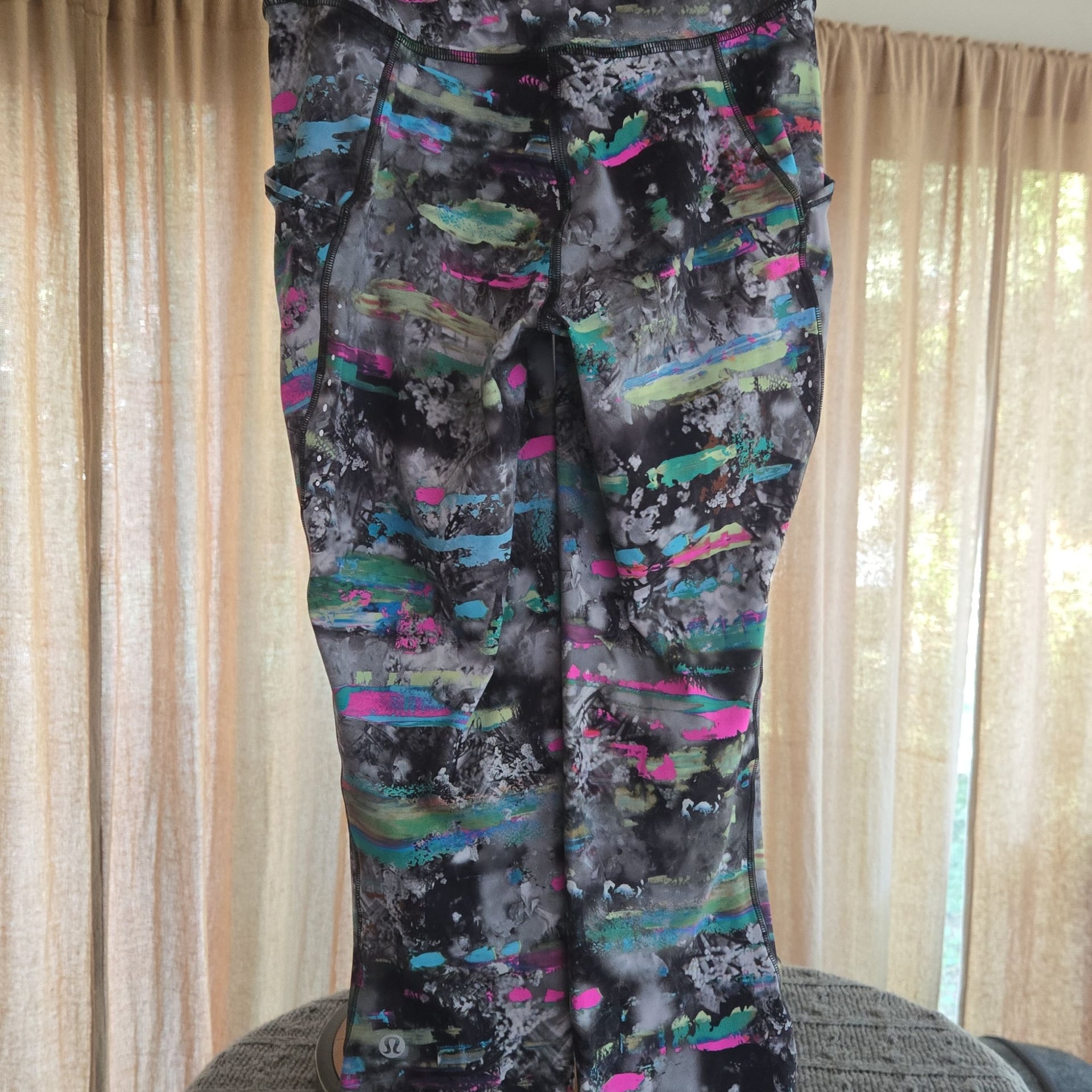 LULULEMON - Fast and Free HR Tight 25" Pockets Nulux - Size 4 6