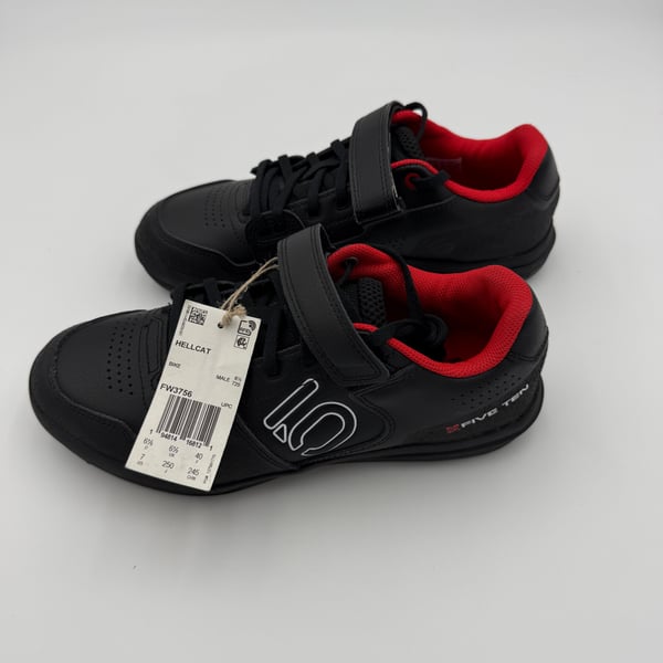Adidas Five Ten Hellcat Mountain Bike Shoes Black/Red
