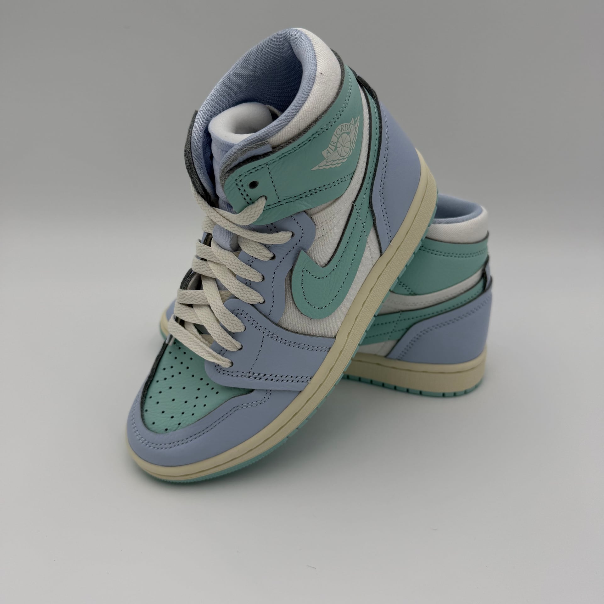Women's Air Jordan 1 MM High Hydrogen Blue Sail Light Dew FB9891-401 7
