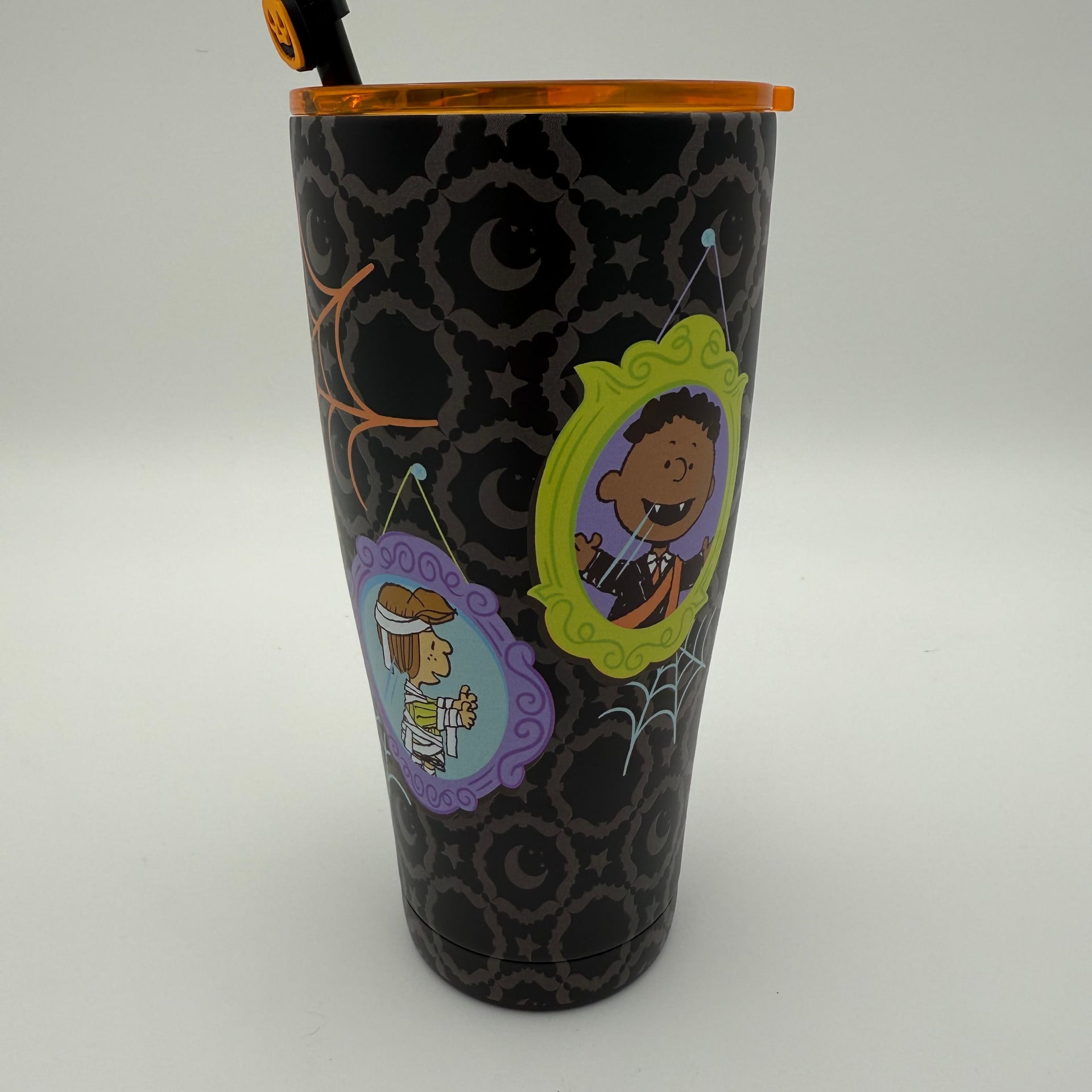 Peanuts Snoopy and Woodstock Halloween Drinking Glass 2