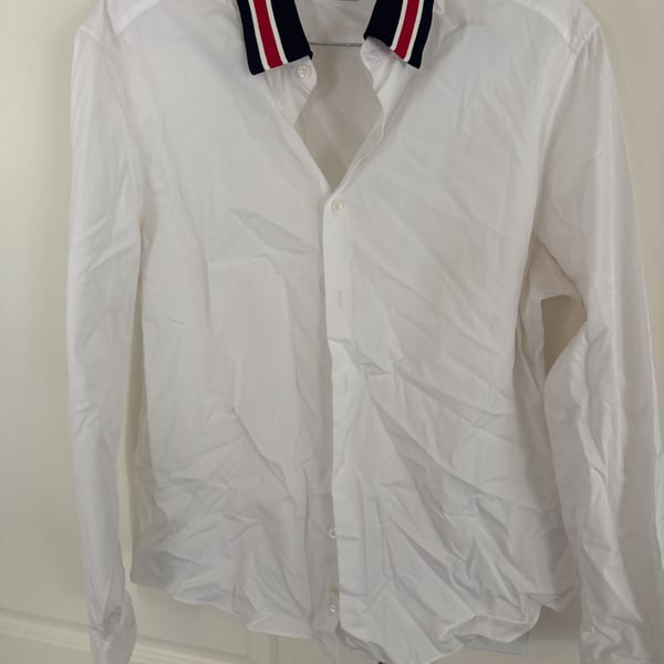 Men’s Valentino white shirt size 44/17.5 