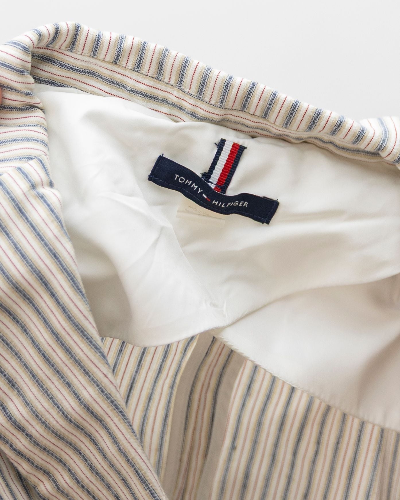 Tommy Hilfiger Men's Blue Stripe Modern-Fit Blazer Sport Coat Jacket 40Short, 2