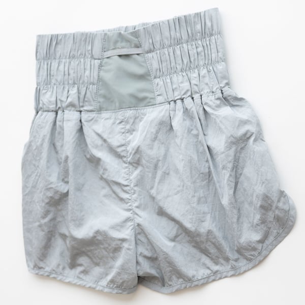 Free People FP Movement Shorts Athletic Sz Small Gray "The Way Home"