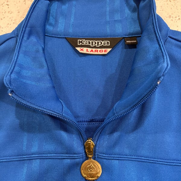 Vintage Kappa Italia 2002 World Cup Football Soccer Track Jacket