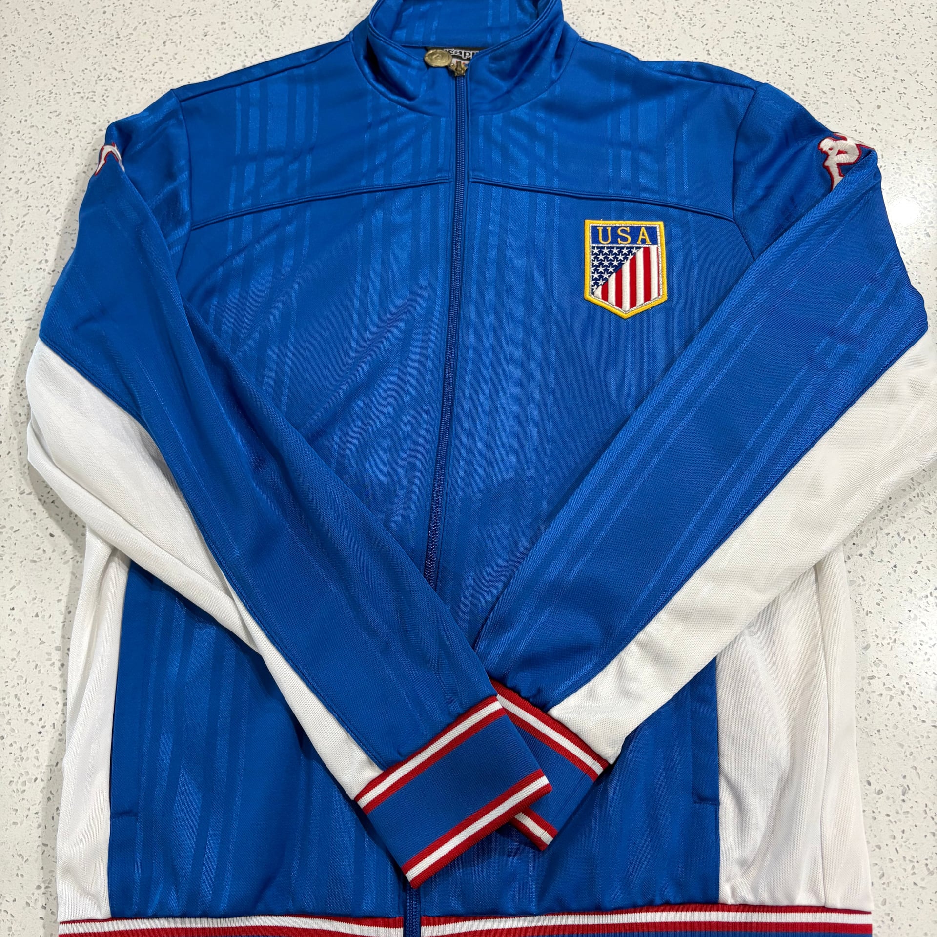 Vintage Kappa Italia 2002 World Cup Football Soccer Track Jacket 2