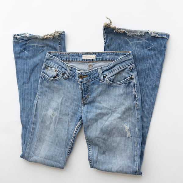 BKE Women's Low Rise Bootcut Jeans