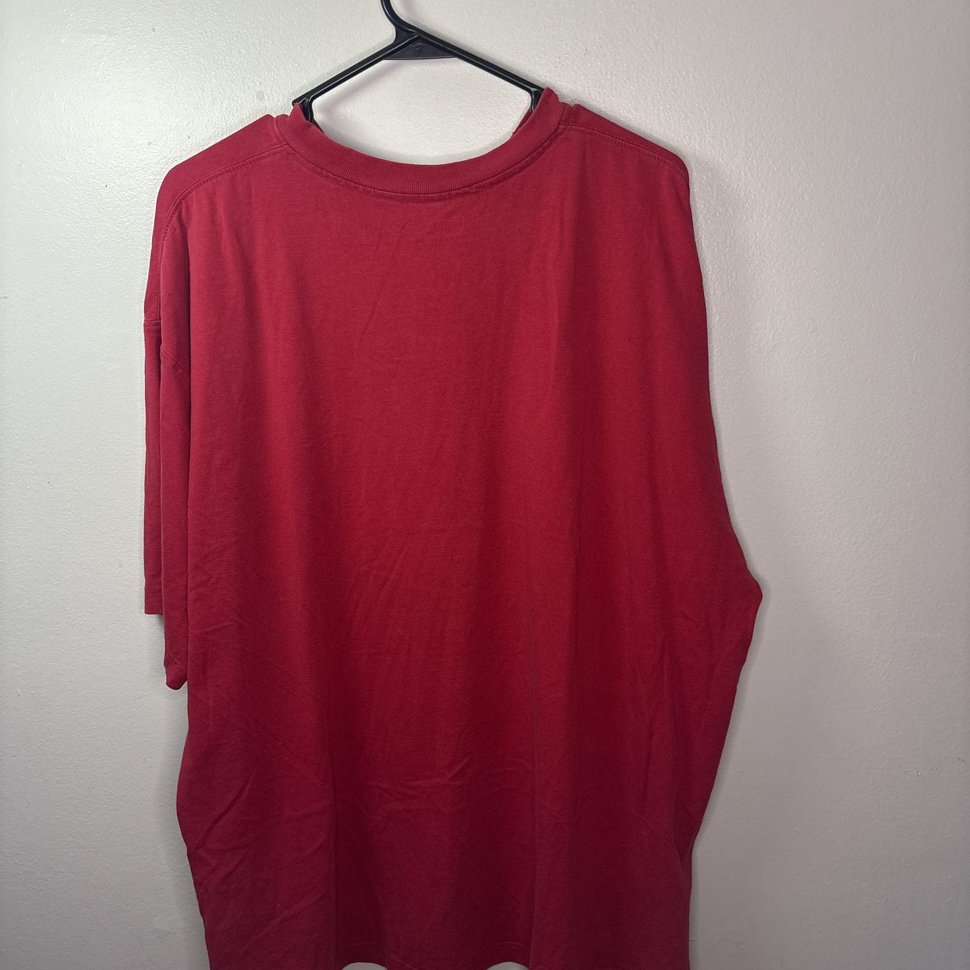 Carhartt Men's Red Short Sleeve Henley with Pocket 4