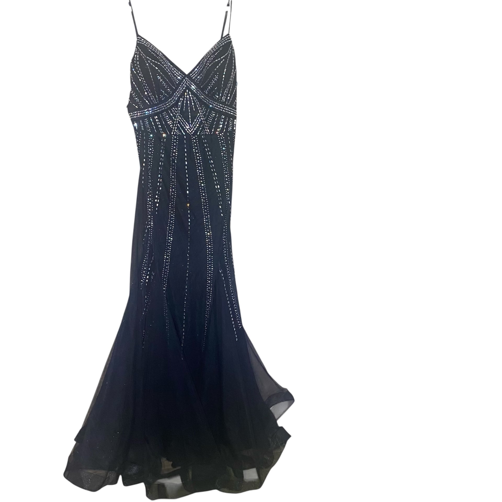 Say Yes To The Prom Juniors' Embroidered Embellished Gown Size 17/18 NWT 2
