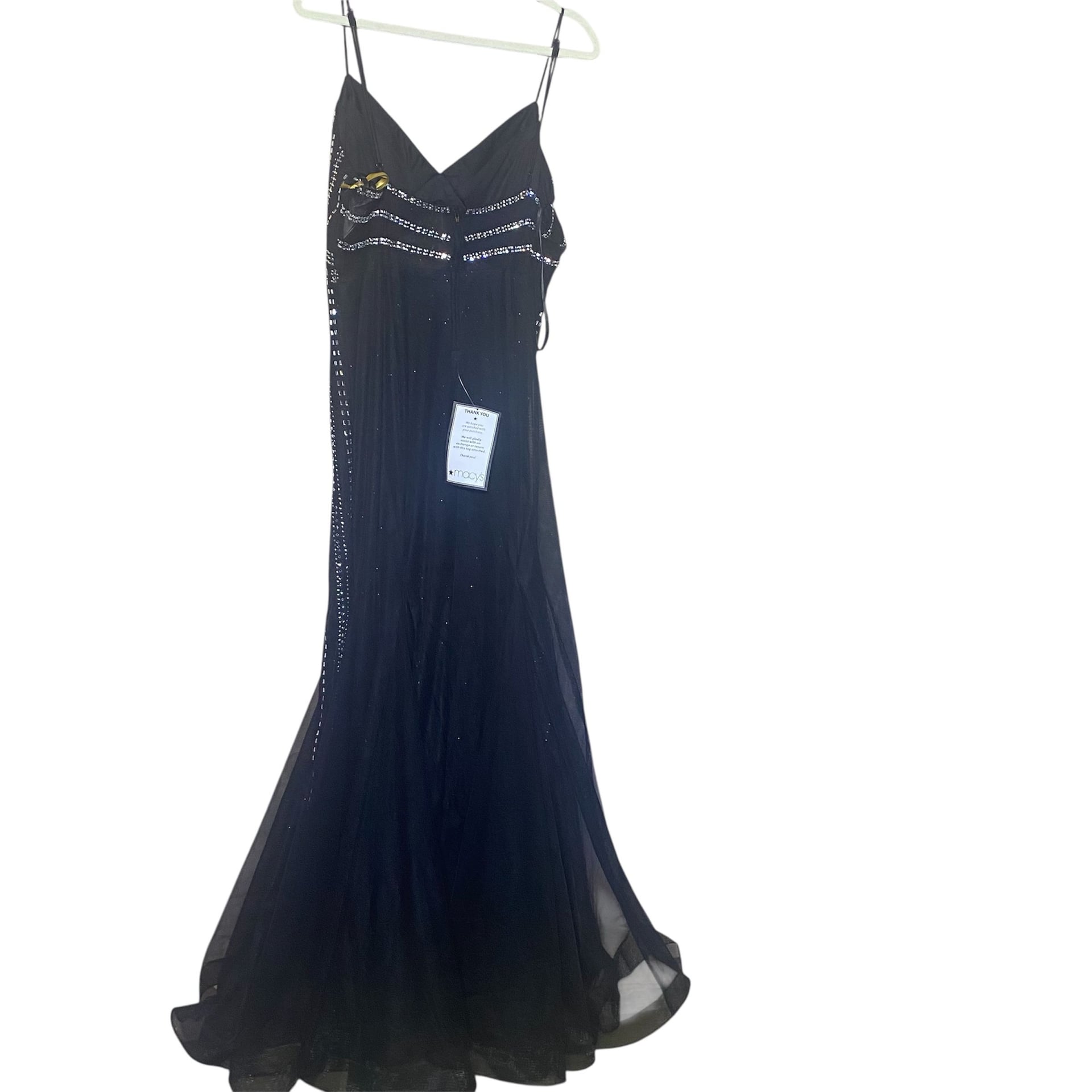 Say Yes To The Prom Juniors' Embroidered Embellished Gown Size 17/18 NWT 3