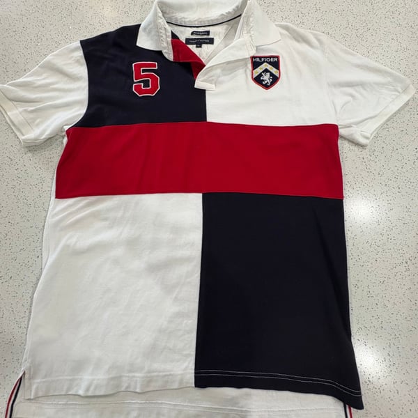 Tommy Hilfiger 85 Color Block Polo Shirt
