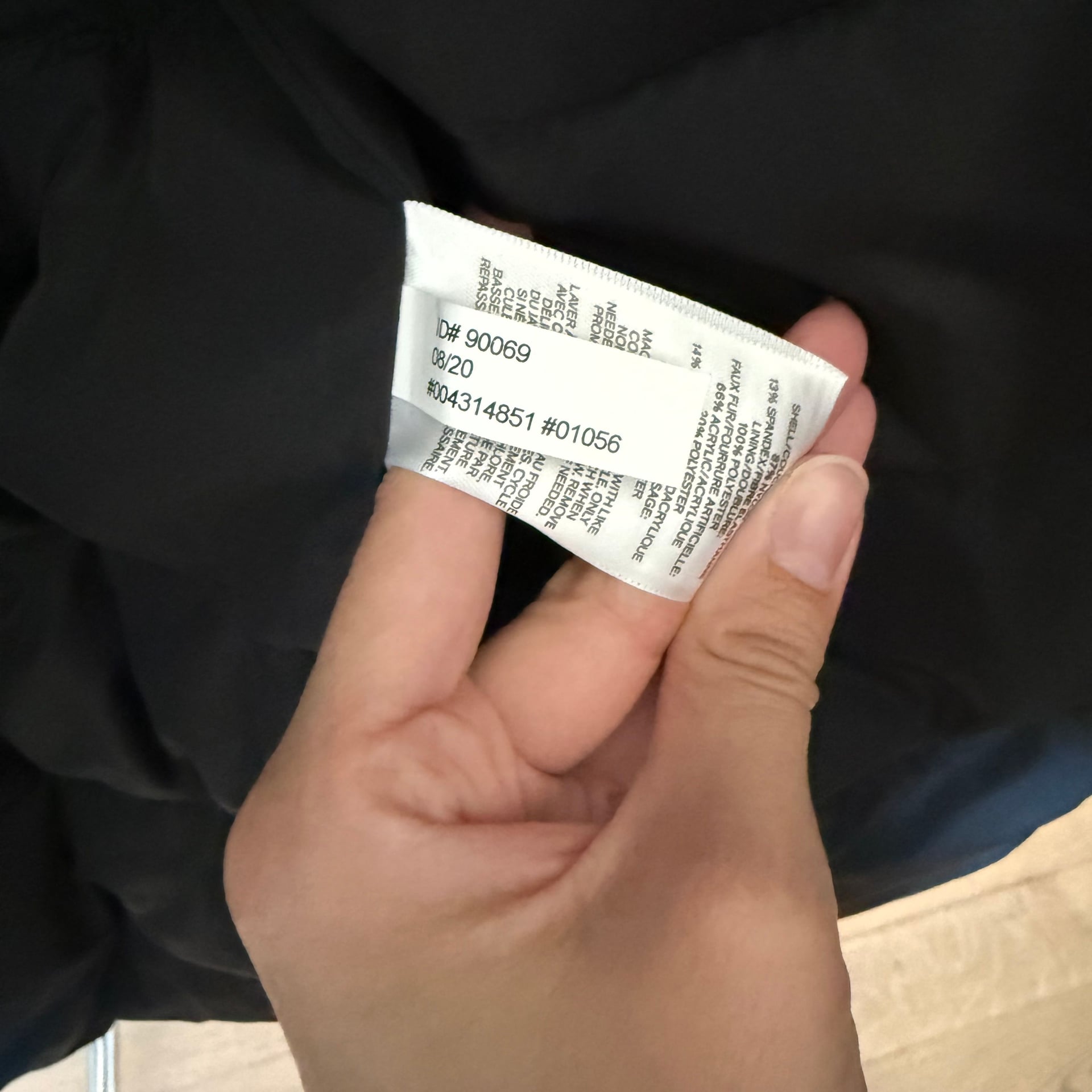 Express Black Hooded Parka 4