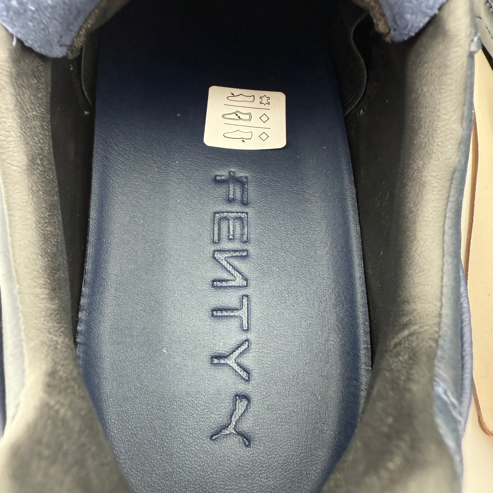 Puma Fenty x Avanti L Club Navy Blue Sneakers 4