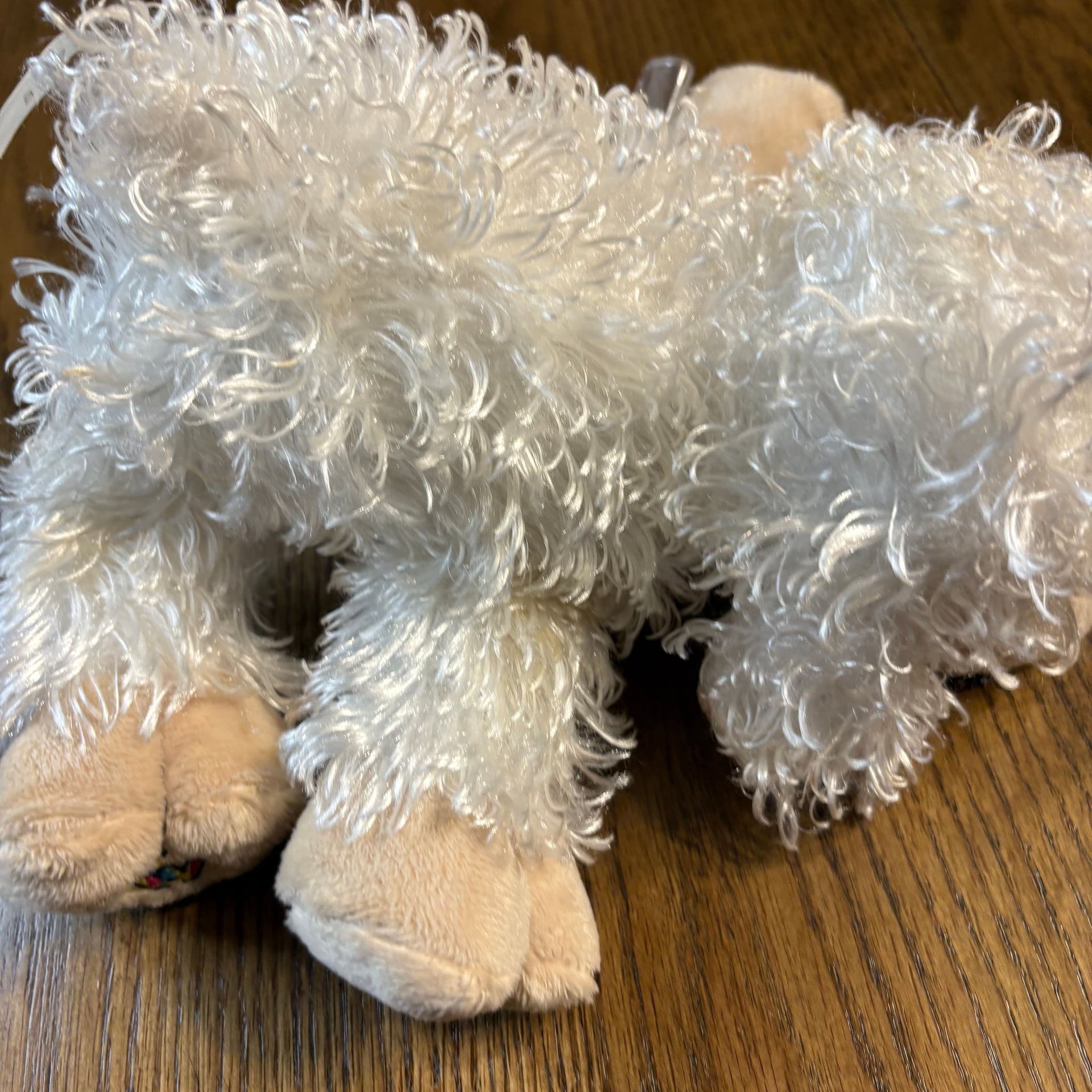 Webkinz White Lamb Plush Stuffed Animal HM201 with Code 3
