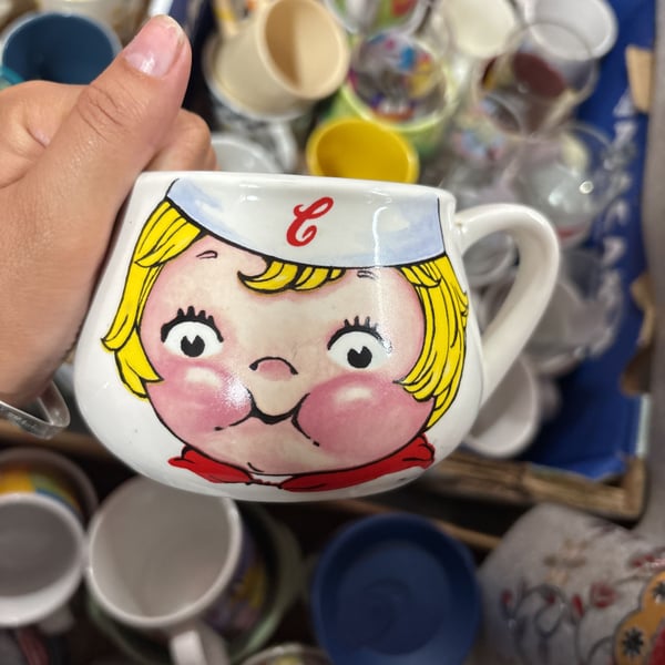 Vintage 1998 Campbell's Soup Kids Mug/Bowl